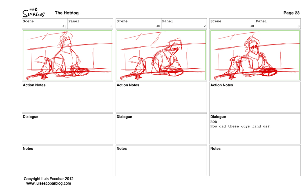 Storyboard page 23 Storyboard page 23