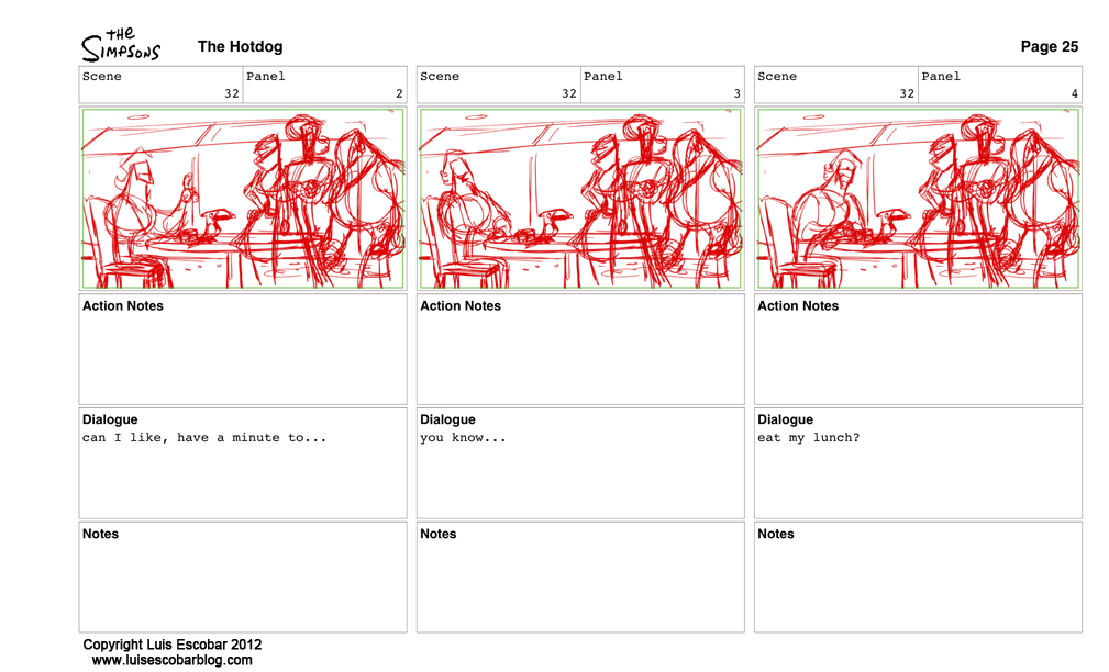 Storyboard page 25