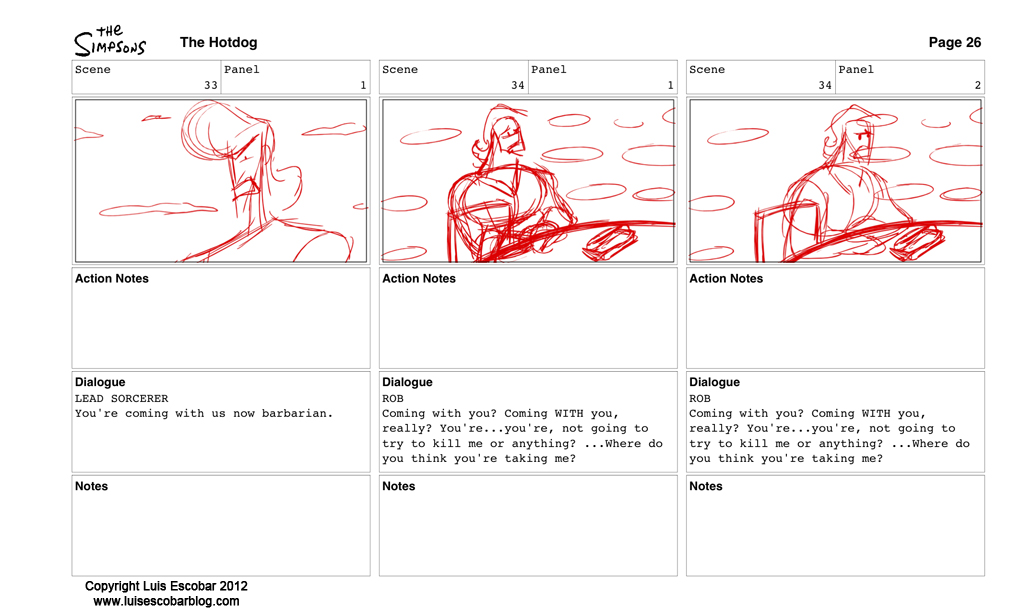 Storyboard page 26