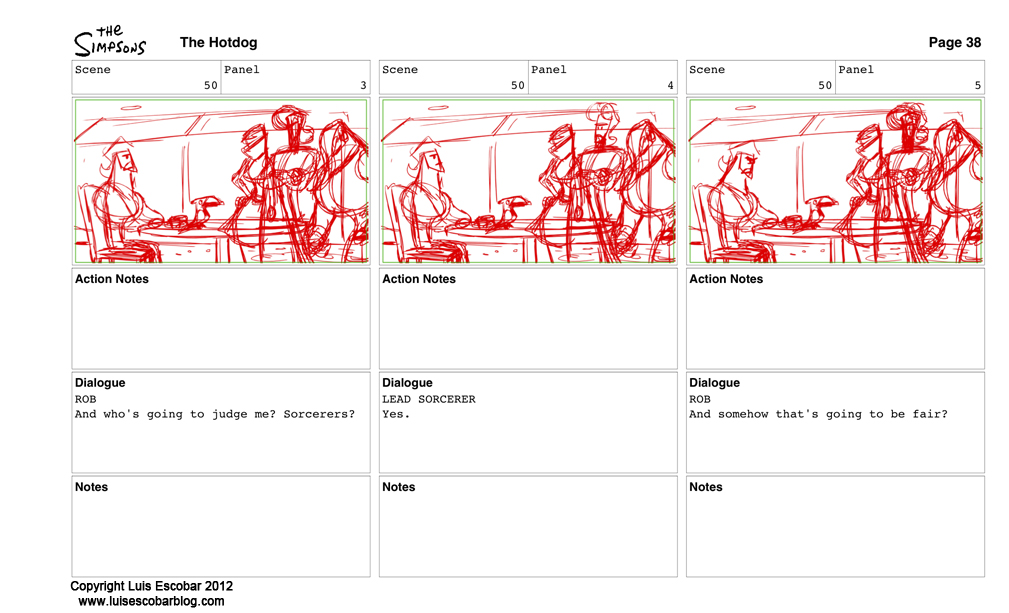 Storyboard page 38