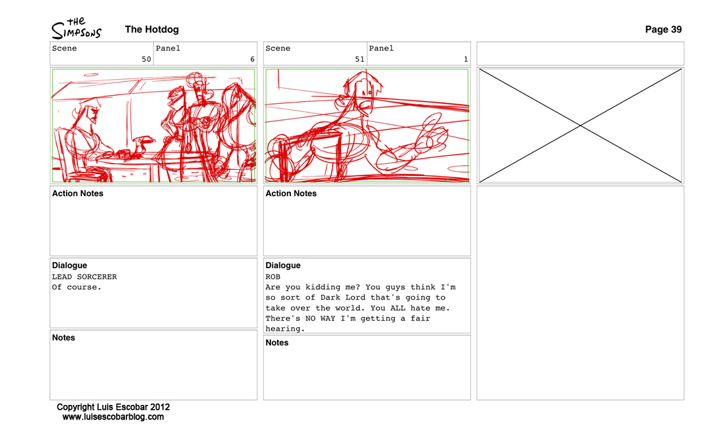 Storyboard page 39