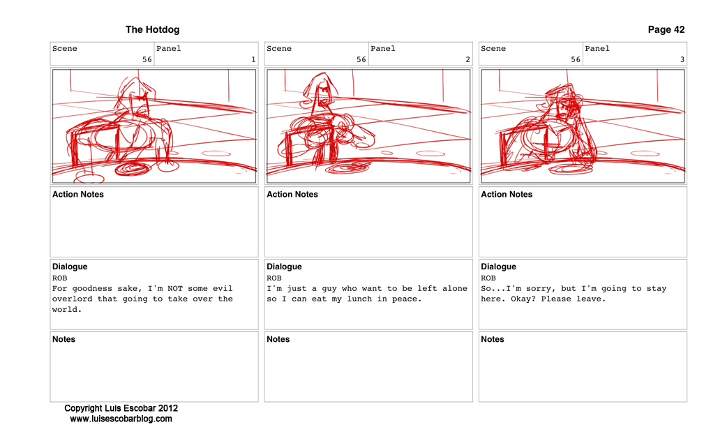 Storyboard page 42