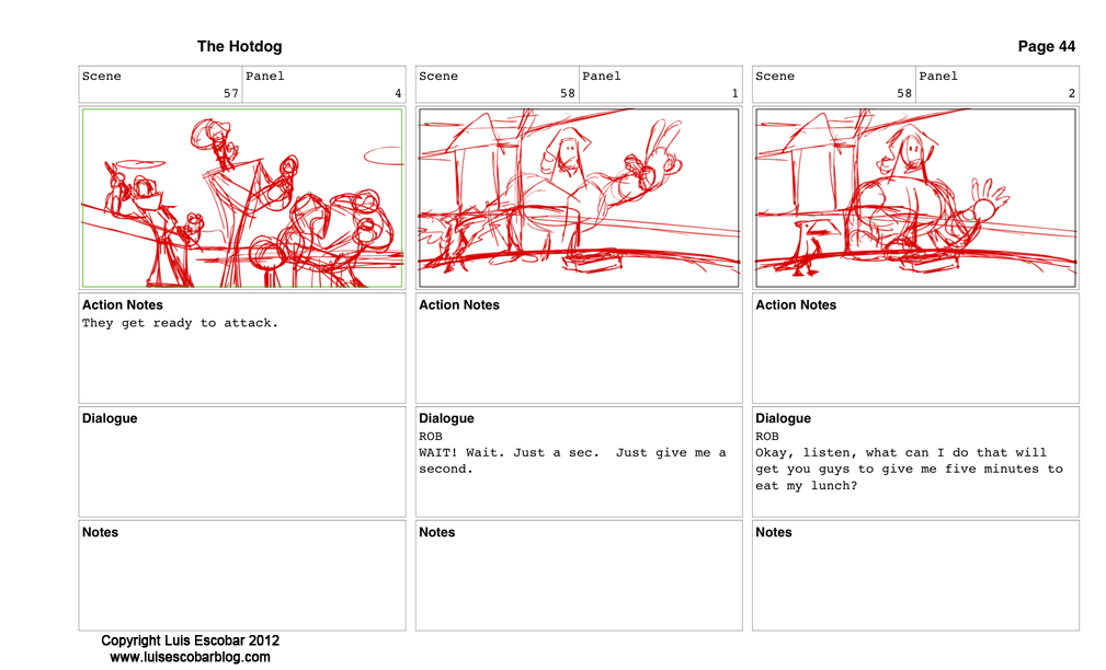 Storyboard page 44
