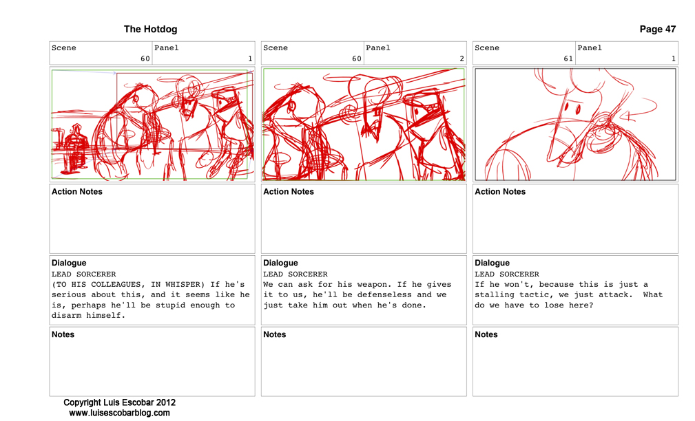 Storyboard page 47