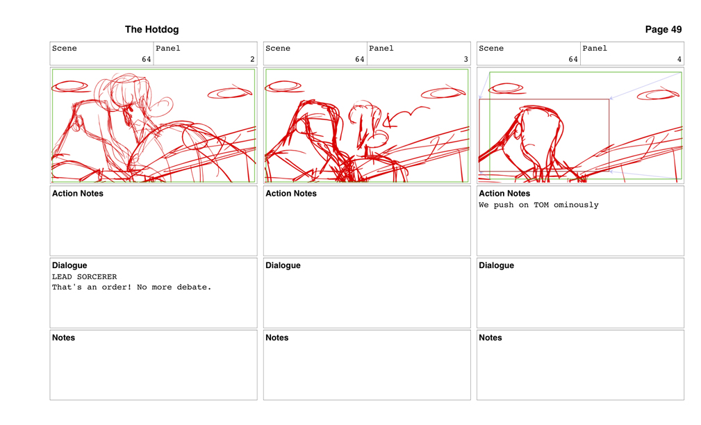 Storyboard page 49