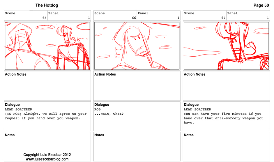 Storyboard rough 50 Storyboard rough 50
