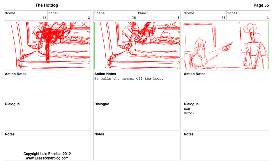 Storyboard rough 55 Storyboard rough 55