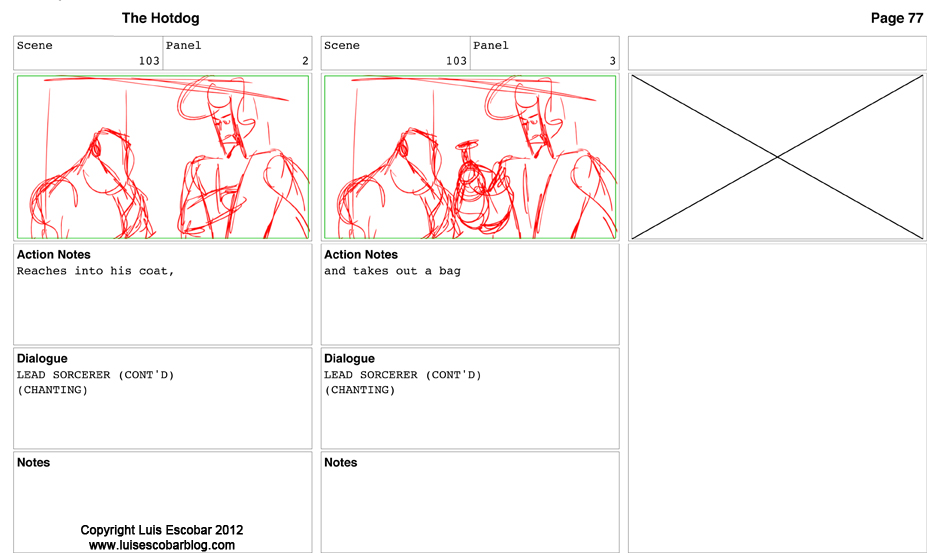 Storyboard rough 77