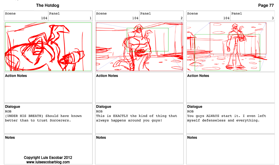 Storyboard rough 77