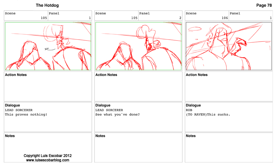 Storyboard rough 78