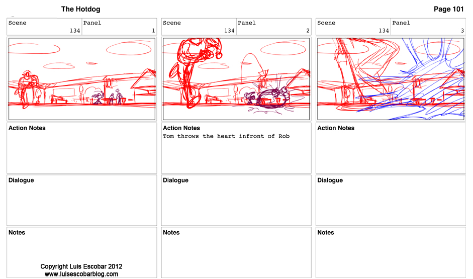 Storyboard rough 101