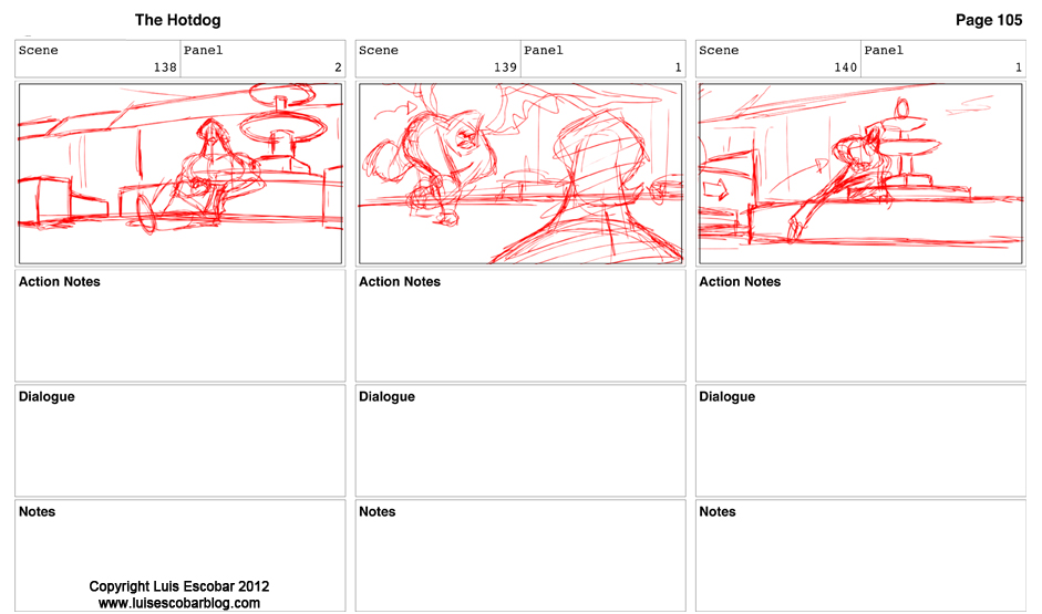 Storyboard rough 105